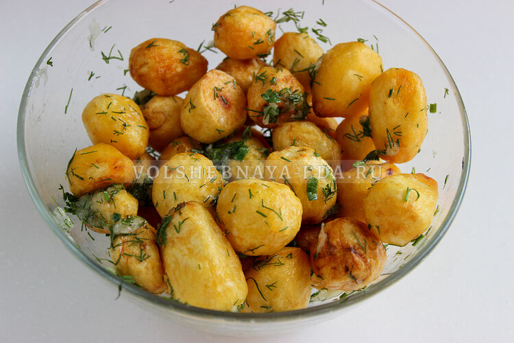 Картошка с чесноком по-улановски: знаменитый рецепт советской кухни гарниры,овощные блюда