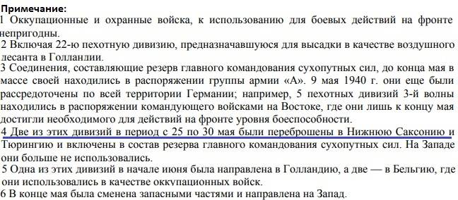 Разведка. Информация о немецких войсках в 1938 и в 1940 годах