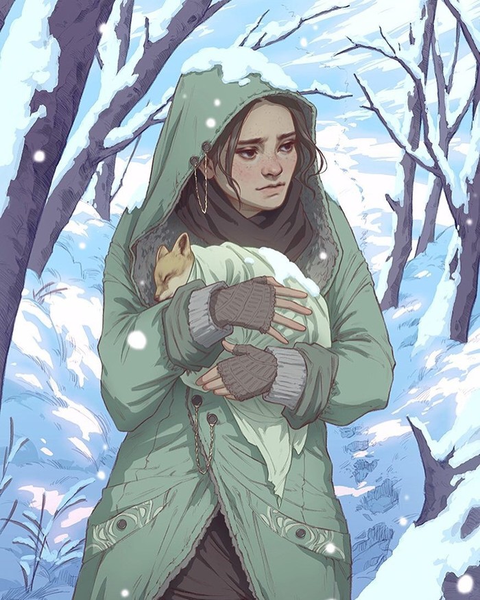 Художница Djamila Knoph Художница Djamila Knoph