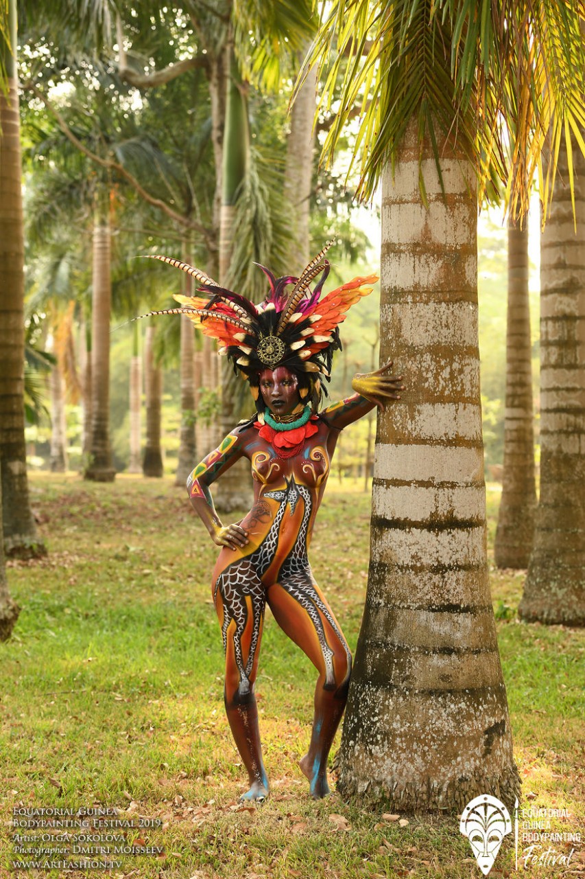Фотографии с фестиваля бодиарта в Экваториальной Гвинее, поражающие воображение 