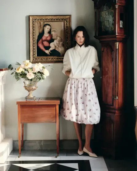 Паулина Андреева снялась в образах российского модного бренда АндрееваПаулина, Паулина, актриса, Бондарчука, Андреева, роман, одного, моделью, ИсаковойФото, Светланой, Бондарчук, стала, больше, времени, проводить, поездках, границу, Недавно, время, таких