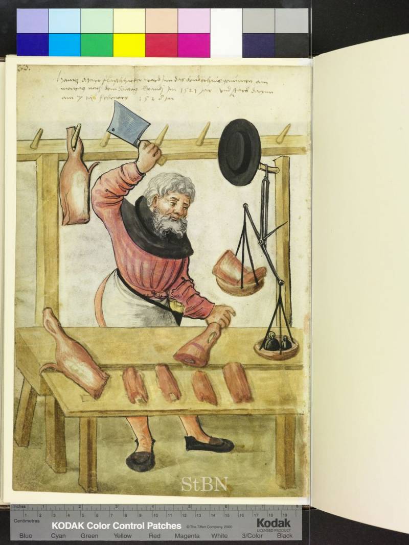 Мясное Средневековье: мясники-забойщики, торговцы мясом, птицеловы и рыбаки история