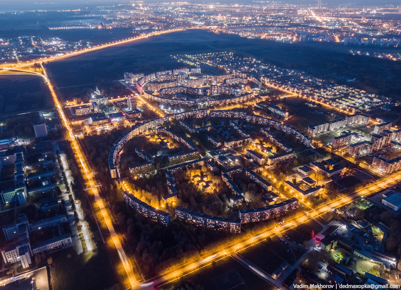 Фото с птичьего полета новосибирск