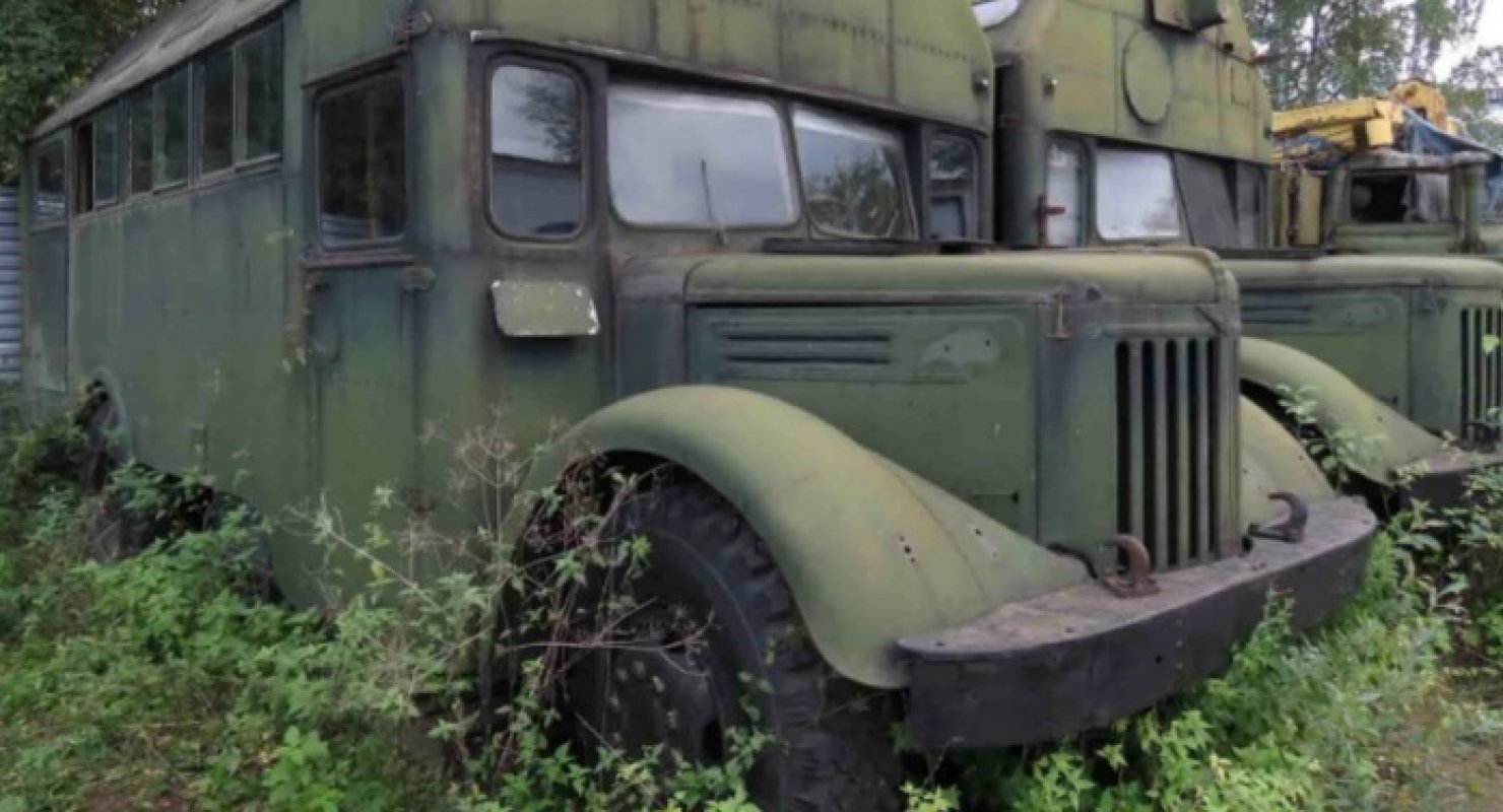 Редкие МАЗы-200 нашли на химической станции АКДС-30А