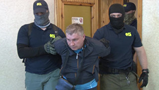 Дмитрий Долгополов, задержанный ФСБ РФ в Симферополе по обвинению в передаче спецслужбам Украины сведений, составляющих государственную тайну. 29 сентбря 2017
