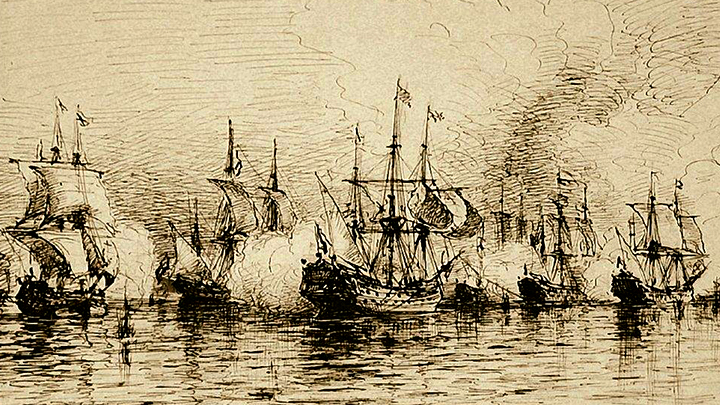 Первая победа русского флота