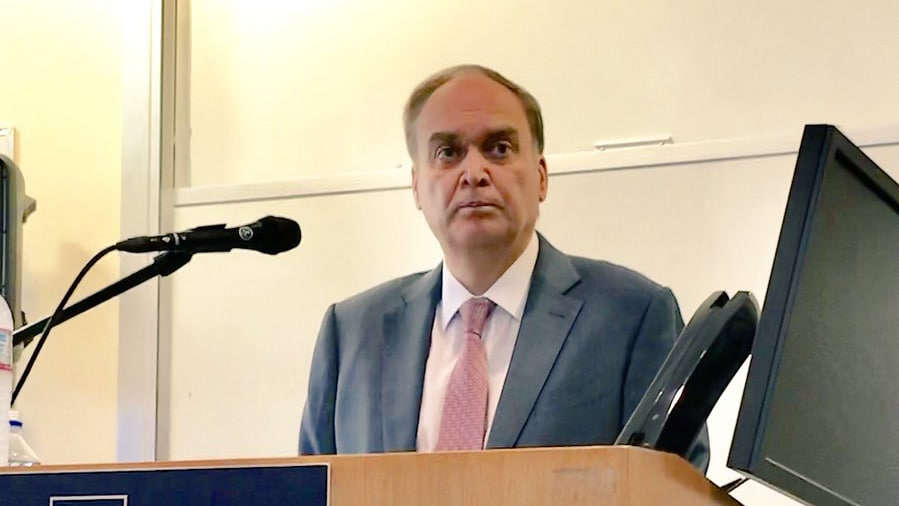 Антонов: Госдеп отменил мероприятие в память о встрече солдат СССР и США на Эльбе