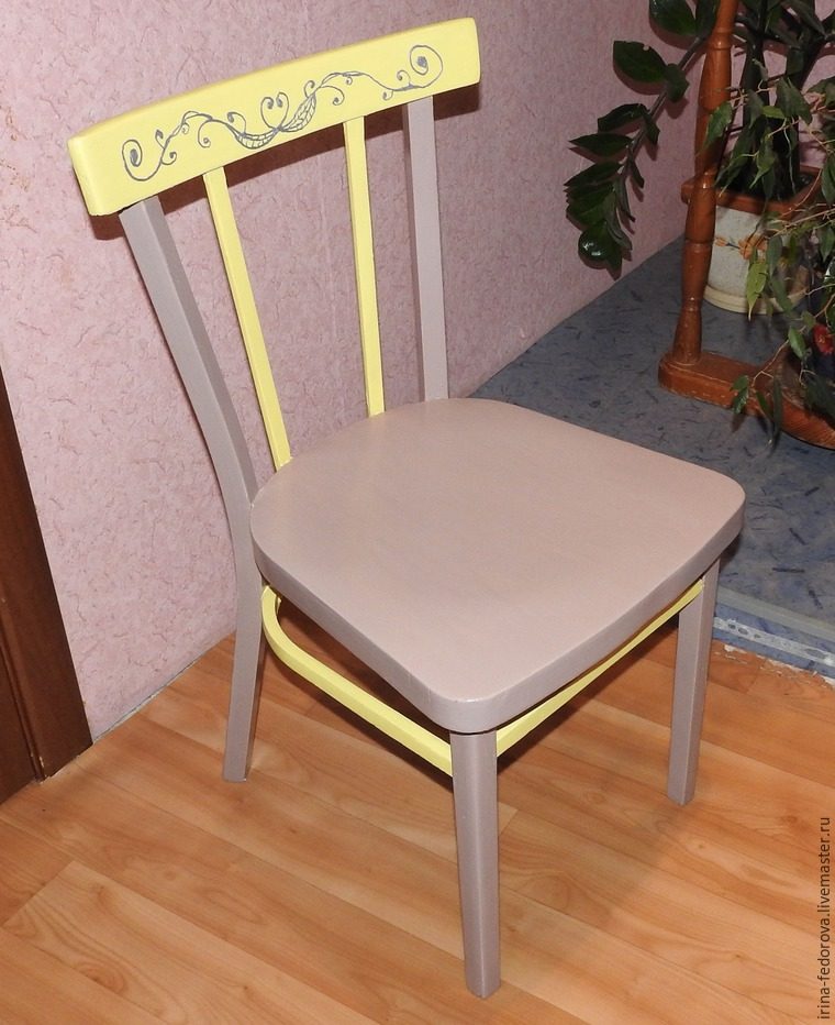 Реставрация старого стула мебель,реставрация стула,своими руками