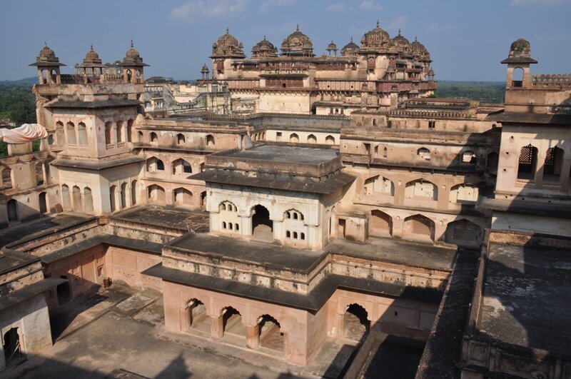 Орчха. Дворцы и храмы средневековой Индии архитектура,дворцы,Индия,путешествия,храмы
