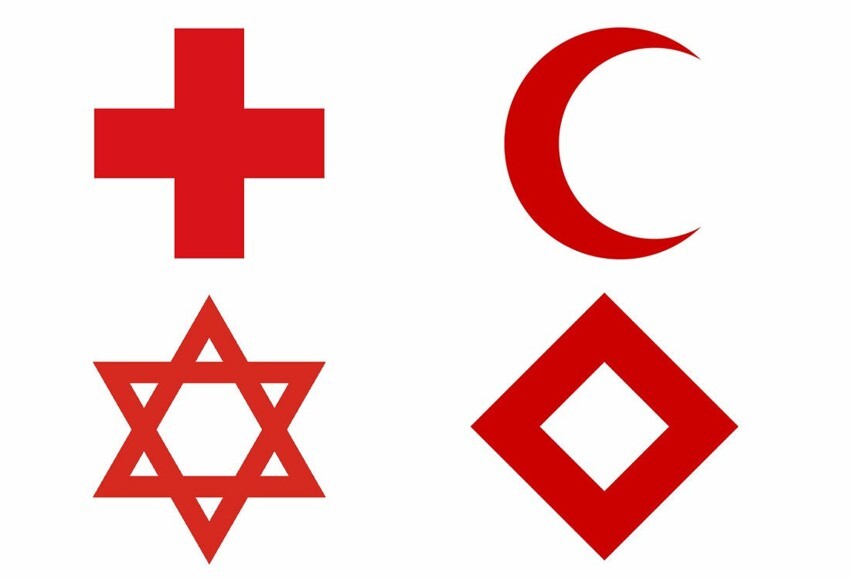 Откуда взялся медицинский "красный крест" и как он превратился в ромб и полумесяц история,красный крест,медицина,символы,факты