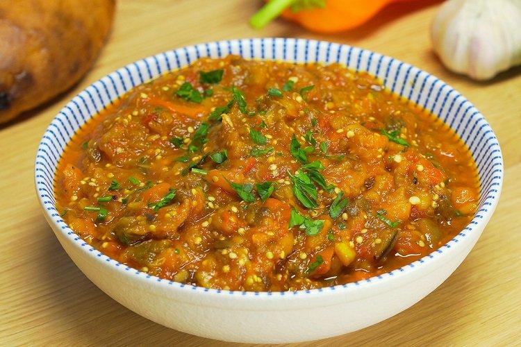 20 рецептов вкуснейшей икры из баклажанов перец, молотый, черный, баклажанов, баклажаны, добавь, растительного, баклажана, минут, чеснока, перца, зубчика, овощи, помидоры, чеснок, болгарский, нарежь, масла, Баклажанная, масло