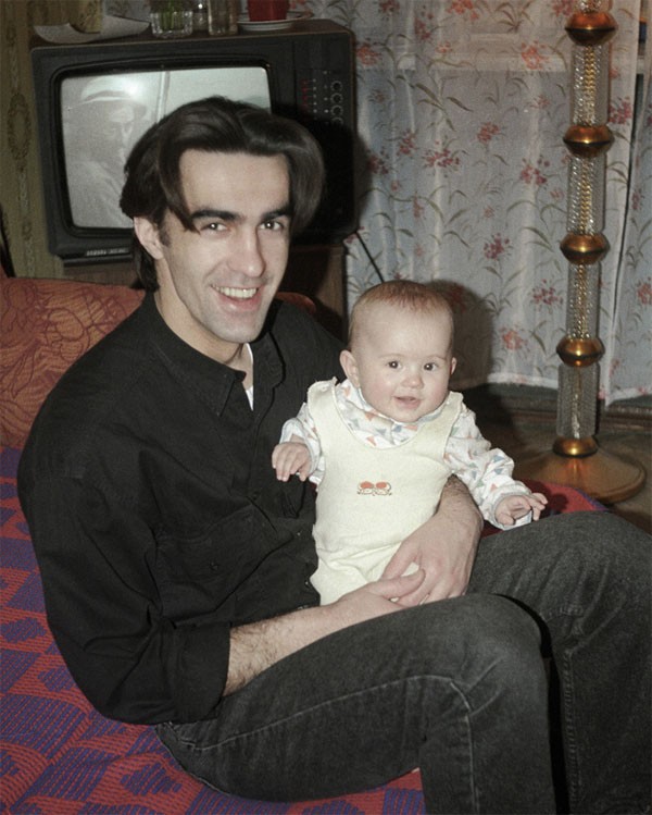 Вячеслав Бутусов с дочерью Ксенией