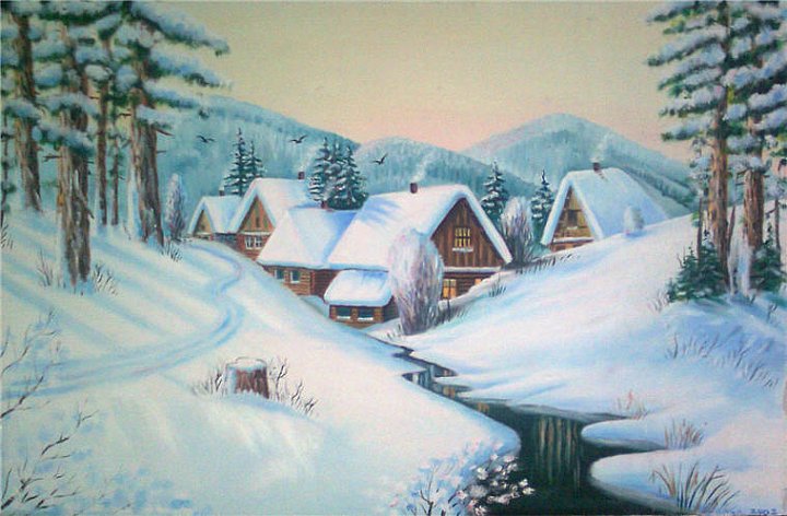 Лечите душу тишиной... Художник Максим Колесник живопись