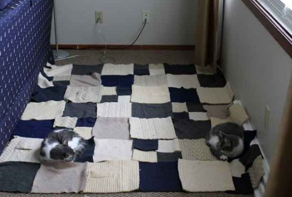 Старый свитер в мусорное ведро?! Сначала посмотрите это… Старый свитер в мусорное ведро?! Сначала посмотрите это… женские хобби