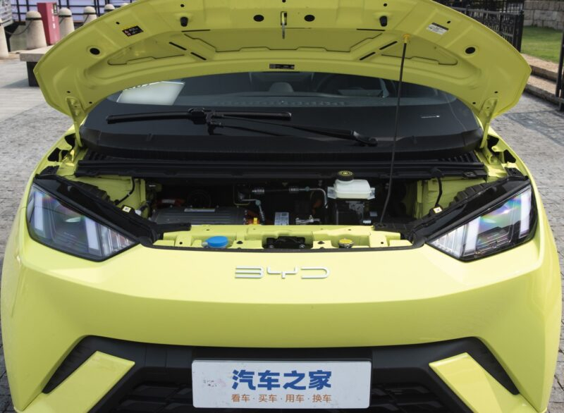 Представлен интерьер BYD Seagull перед запуском 18 апреля