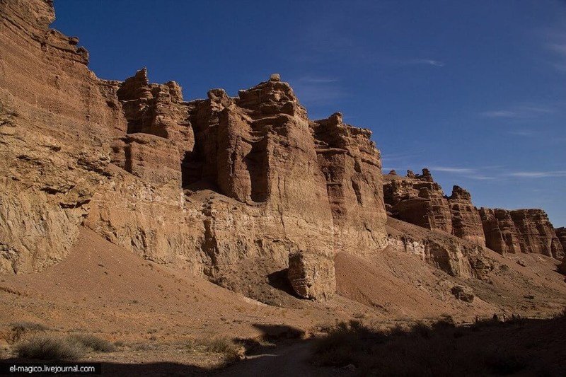Гранд Каньон в Казахстане. Чарынский национальный парк Чарынский каньон, казахстан, путешествия, страны, фоторепортаж