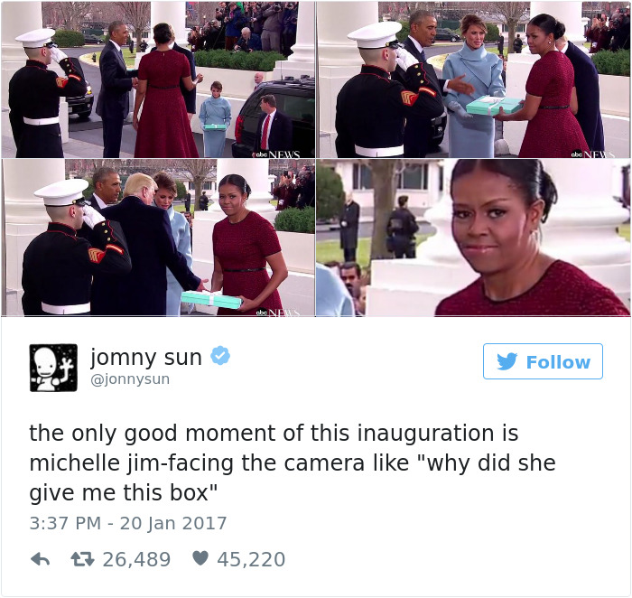 10+ Of The Best Tweets About President Donald Trump's Inauguration