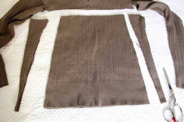 Старый свитер в мусорное ведро?! Сначала посмотрите это… Старый свитер в мусорное ведро?! Сначала посмотрите это… женские хобби