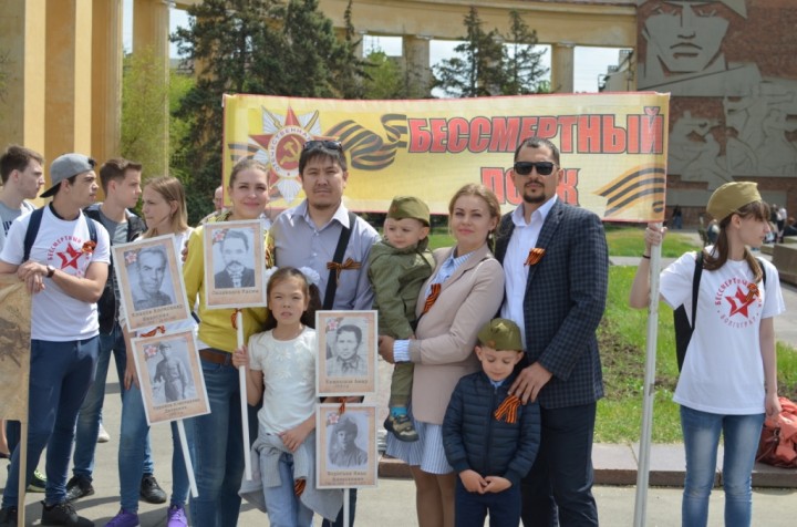 Бессмертный полк в городе-герое Волгограде