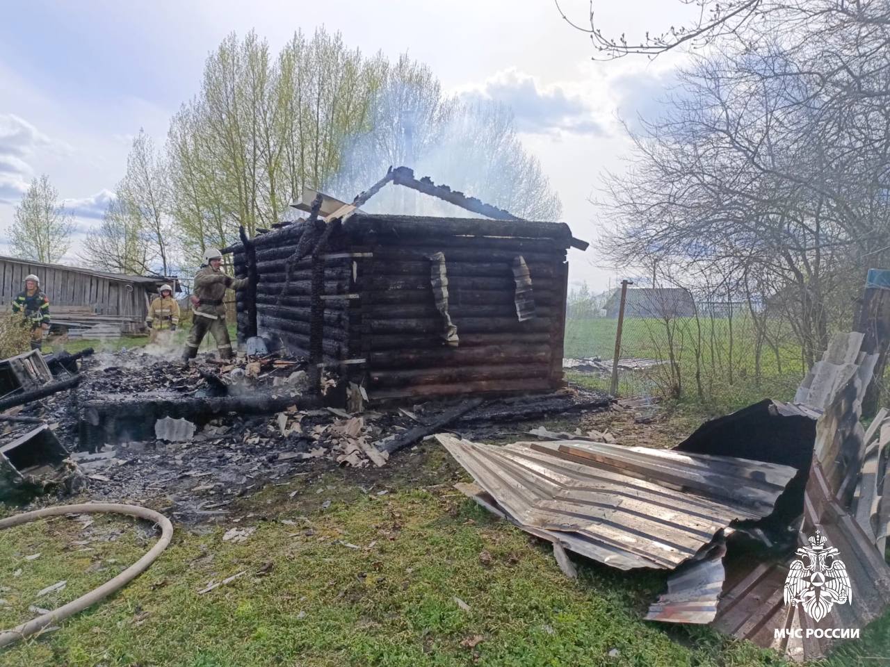 Проблемы с электропроводкой привели к пожару в Тверской области