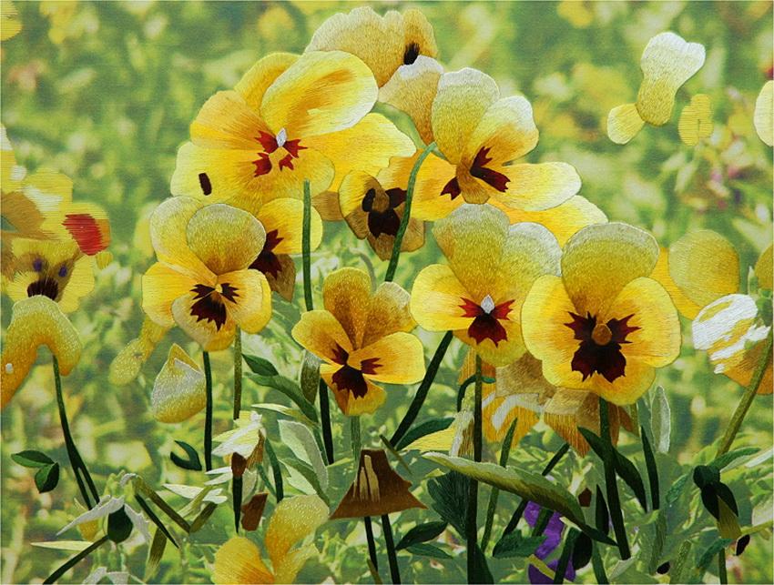 Вышивка шелком по шелку - жемчужина восточного искусства Вышивка шелком по шелку - жемчужина восточного искусства вышивка