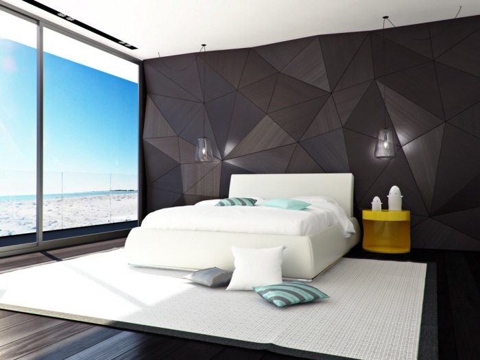 Комната для отдыха с панорамными окнами, которые создают совершенно особую атмосферу.