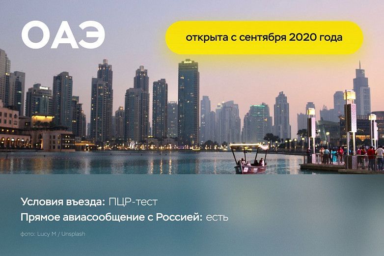 Открытая страна. Куда поехать отдыхать в ноябре 2020.