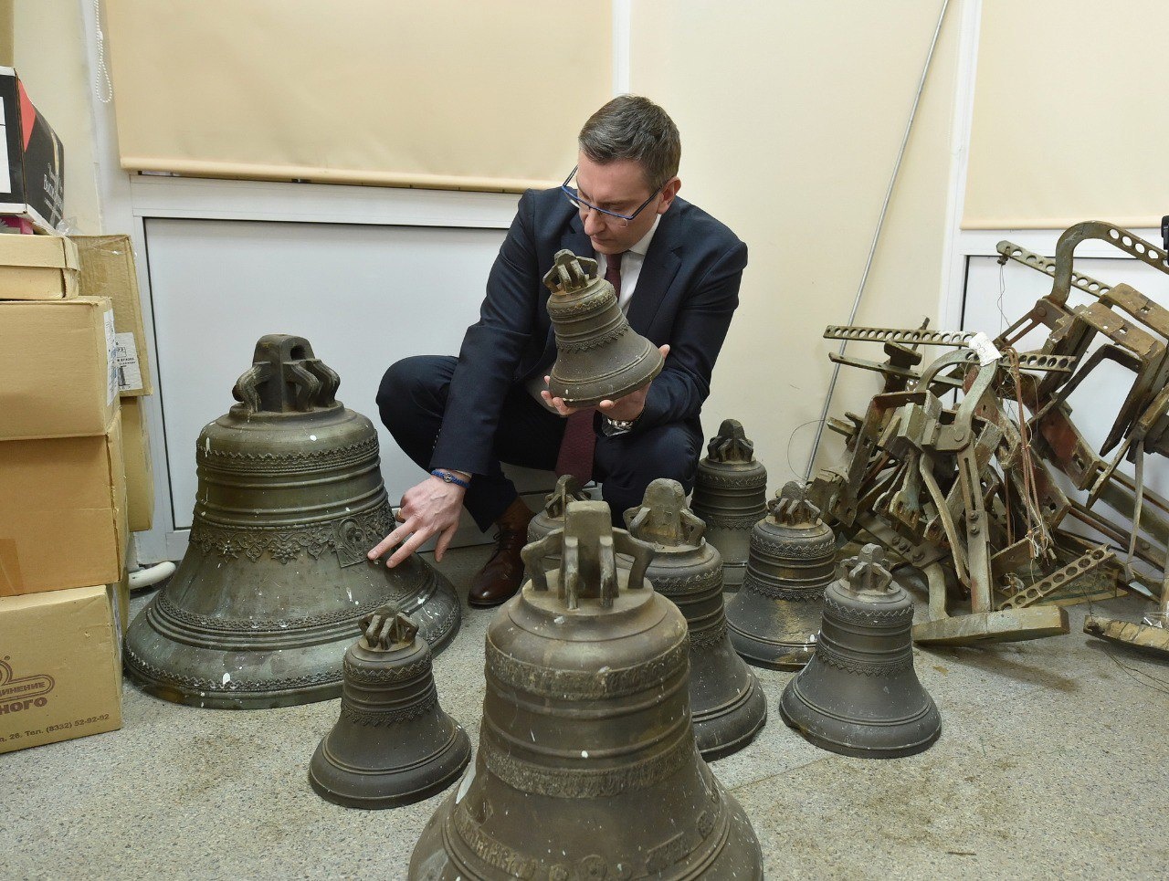 Старинные колокола готовят к возвращению на башню Ижевского оружейного завода