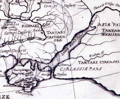 Географические аномалии на старинных картах