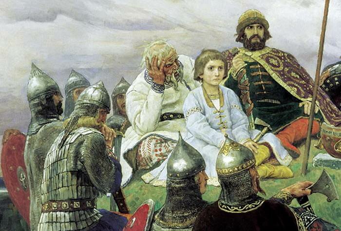 Последняя из фольклорно-исторических картин Васнецова