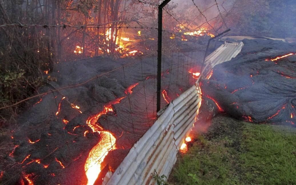 Извержение вулкана на Гавайских островах/ й tsn.ua