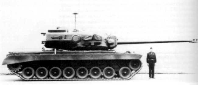 Размеры танка для понимания. На фото Т30, однако габаритами корпуса от Т29  он не отличался. Источник: blog.daum.net