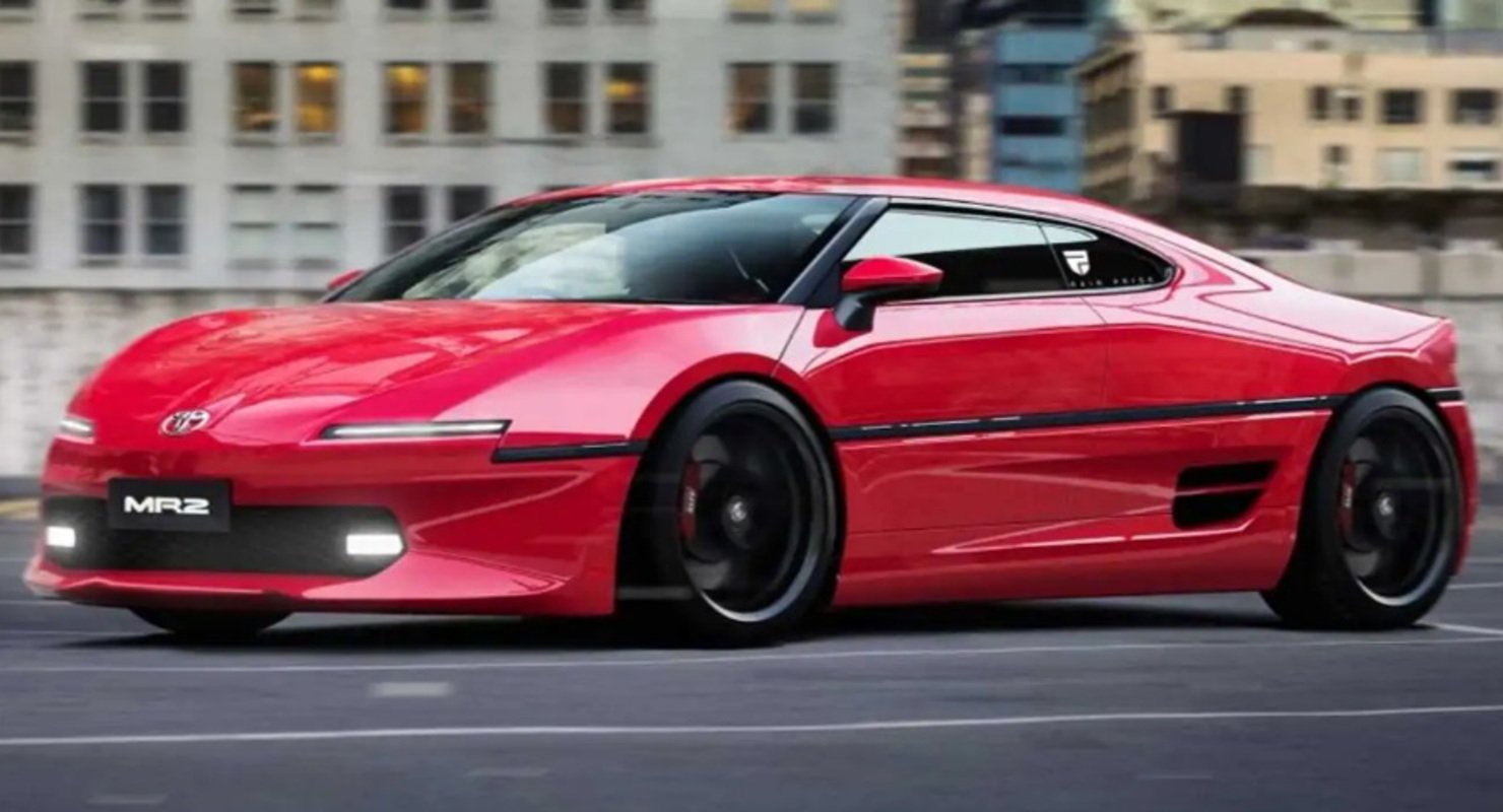 Среднемоторное спорткупе Toyota MR2 воскресло на рендерных снимках