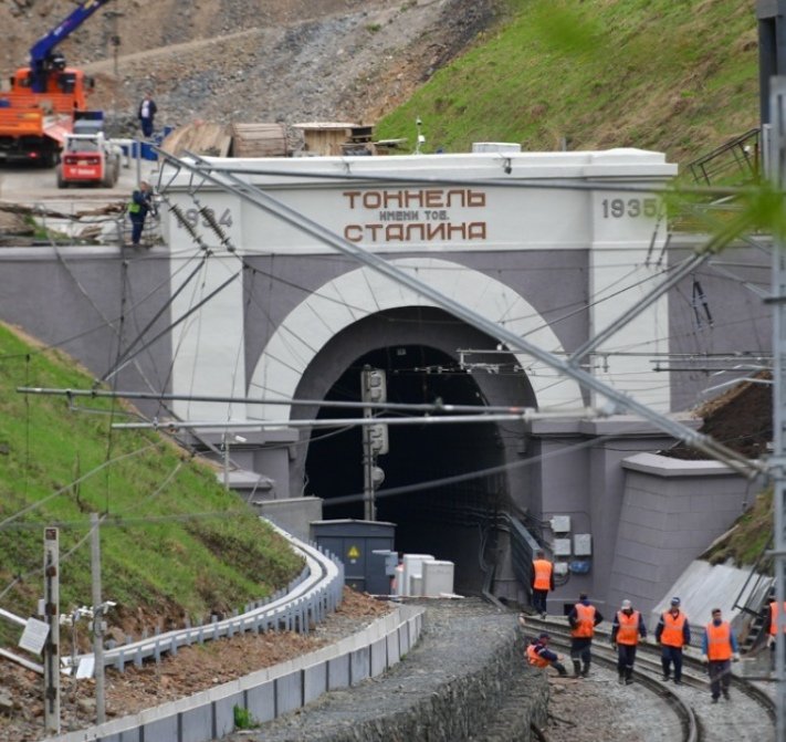 Тоннель им. Сталина во Владивостоке откроют в мае 2019 года Россия,Сталин,тоннель