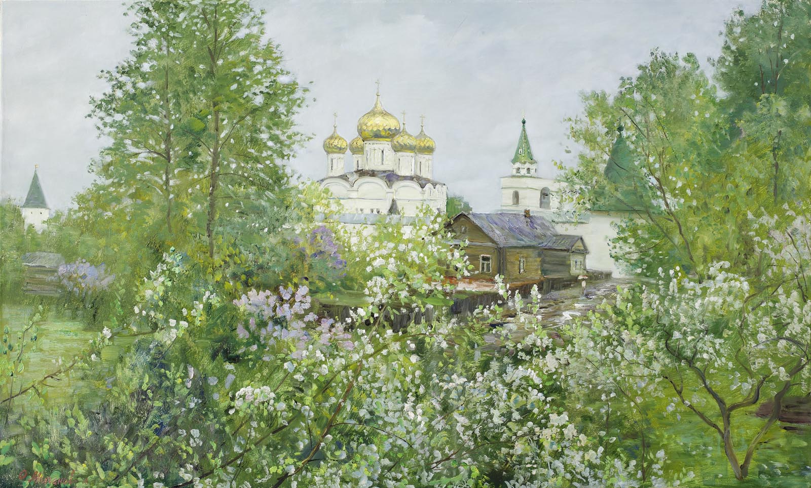 "Тихая моя Родина..." Художник Олег Молчанов