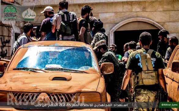 «Майдан» в Алеппо: боевики жгут шины, чтобы спрятаться от российской авиации (ФОТО, ВИДЕО) | Русская весна