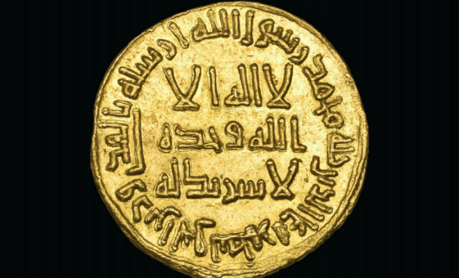 Как выглядит самая дорогая монета в мире аукцион,деньги,динар,золото,история,Пространство