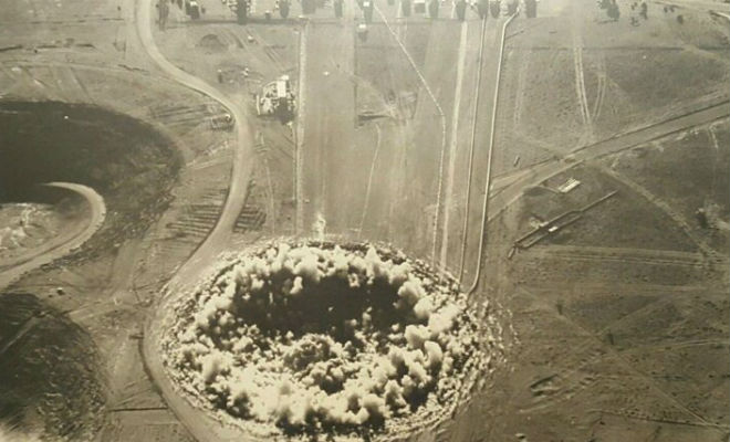 Засекреченный документ СССР: карта ядерных взрывов