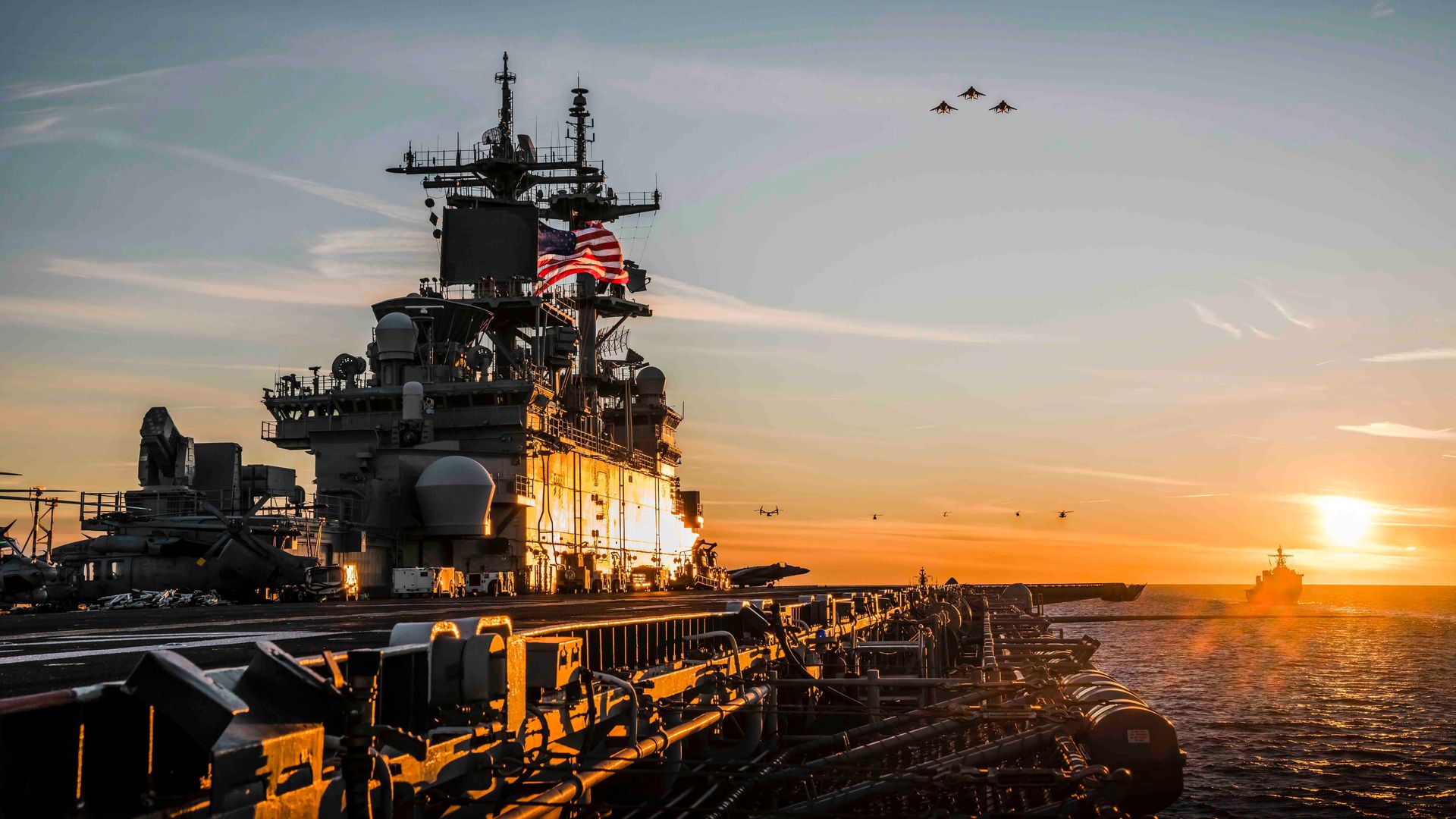 ВМС США направят первый в своем классе авианосец USS Gerald R. Ford на учения НАТО в Атлантике