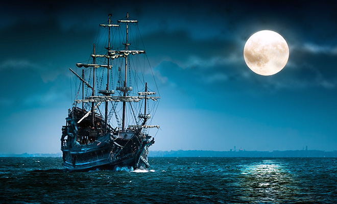 В 1762 году корабль Октавиус вышел из порта и пропал. Его обнаружили через 13 лет: судно дрейфовало в океане без людей