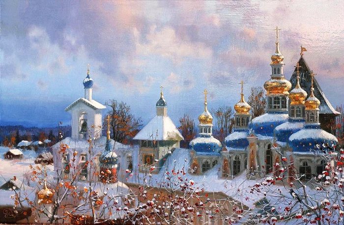 зима Владимир Жданов - 02
