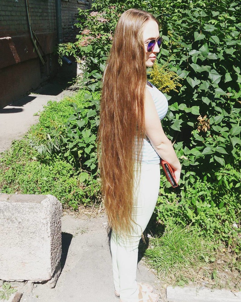 Длинные волосы всегда