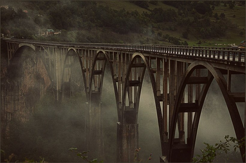 Красивейший мост Европы, который был принесен в жертву ради спасения Югославии Европа,Путешествия,фото