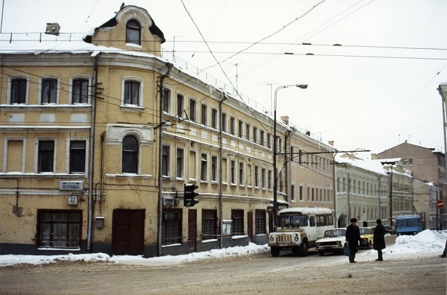 Немного советской Москвы в цвете СССР, москва, факты