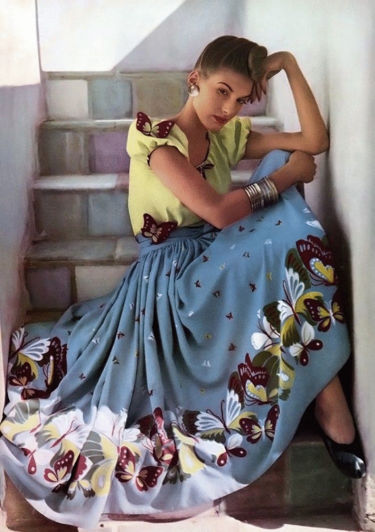 Гламурные 40-е в цвете и отличном качестве 