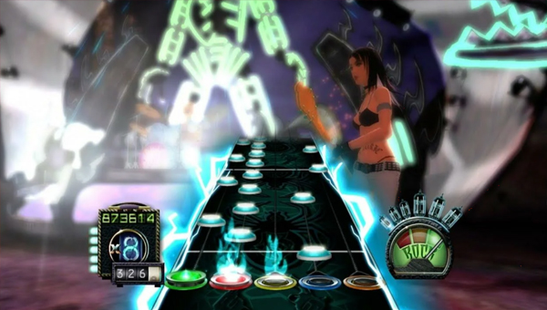 Guitar Hero 3 Dragonforce: Through fire and flames на эксперте