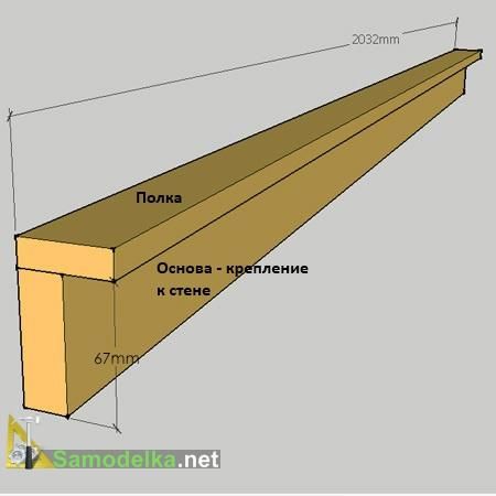 Откидной стол с креплением к стене своими руками