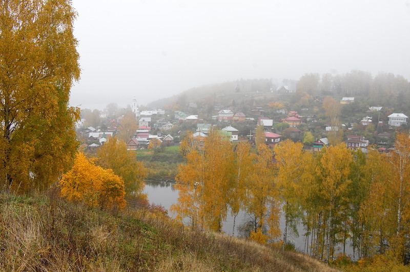 Осенний Плес золотой Плес