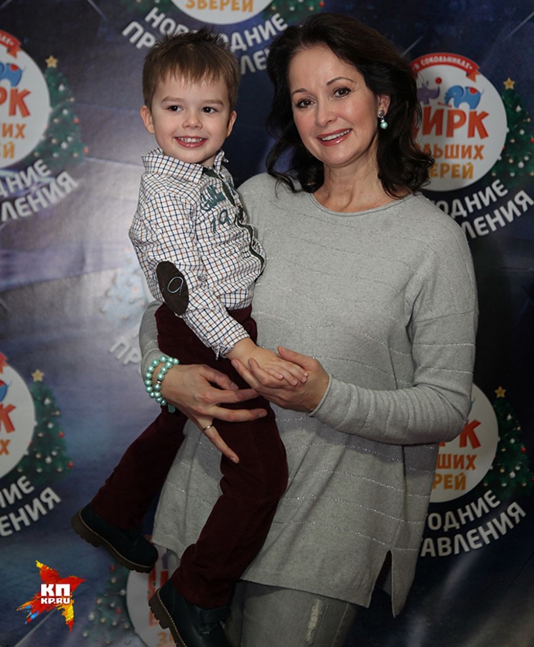 Ольга Кабо 2020 с сыном