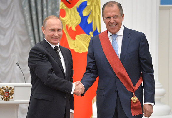 Владимир Путин и Сергей Лавров. Фото: kremlin.ru